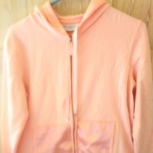 Peach NWOT Hoodie by Villager Ladies size Small